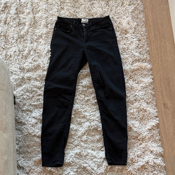 Acne Studios Denim - Acne Studios Skin 5 Black Jeans